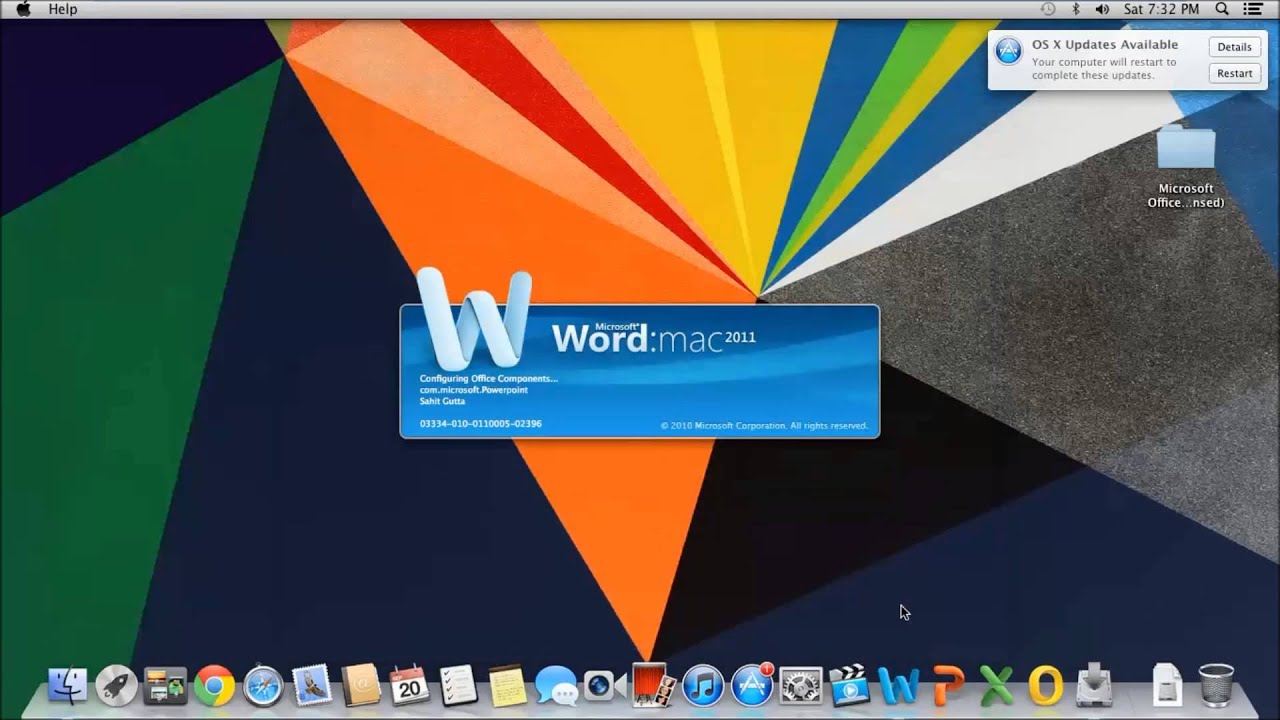 updated microsoft word for mac